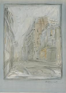 Alberto Giacometti - La Rue d\'Alésia.