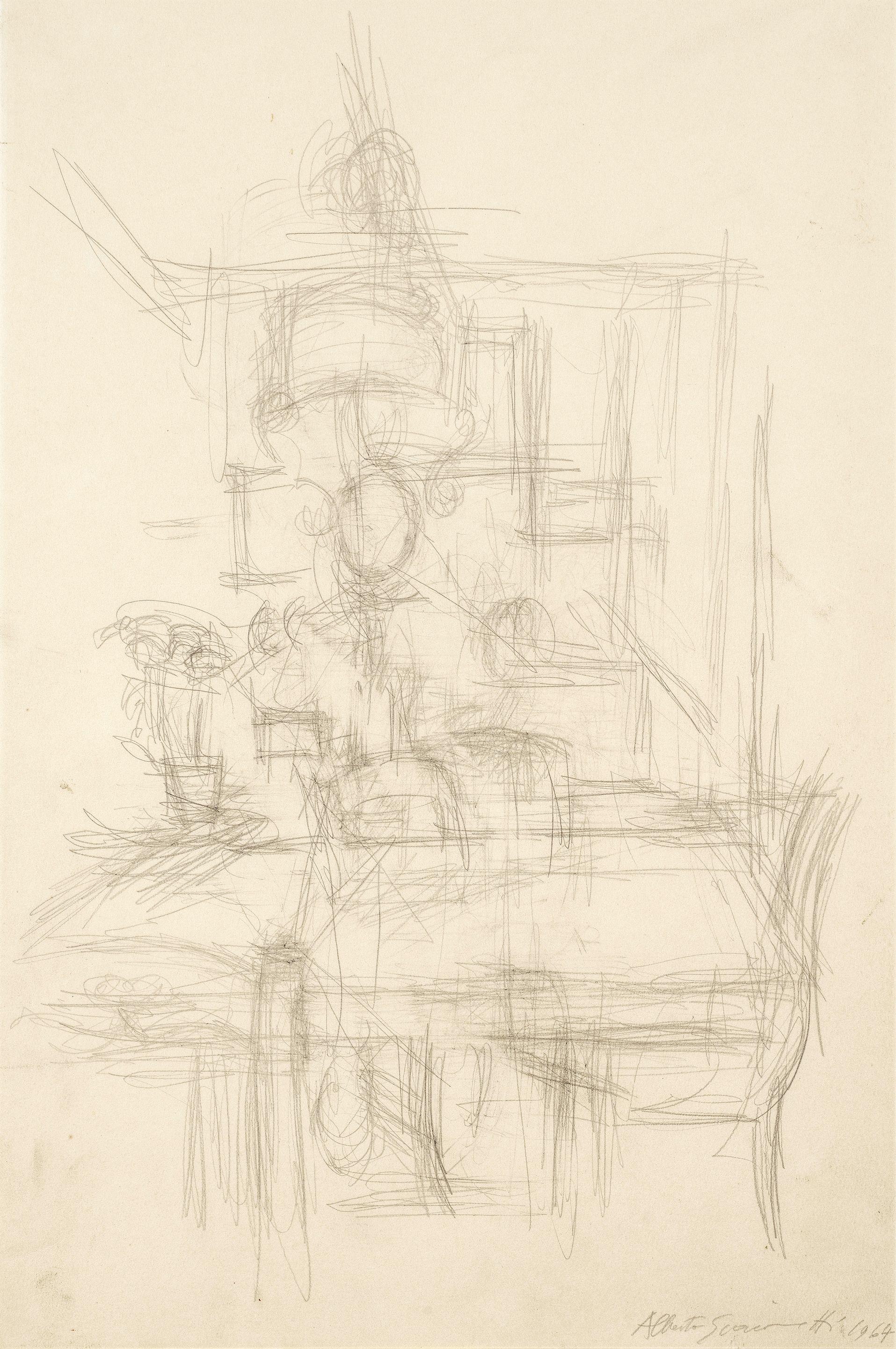 Alberto Giacometti - La table sous la suspension