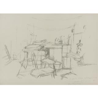Alberto Giacometti - L\'Atelier Aux Bouteilles (Lust 100)