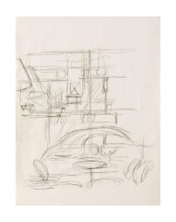 Alberto Giacometti - Le Select Vu De La Coupole, 1959-1965