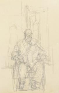 Alberto Giacometti - Matisse en fauteuil roulant