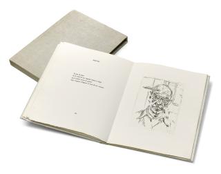 Alberto Giacometti - Michel Leiris. Vivantes Cendres, Innommées. Illustré De Gravures À L\'Eau-Forte Par Alberto Giacometti