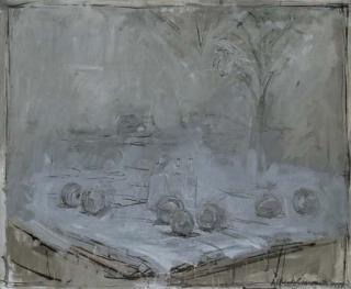 Alberto Giacometti - Nature Morte Aux Pommes