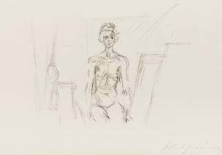 Alberto Giacometti - Nu Assis (L. 37)