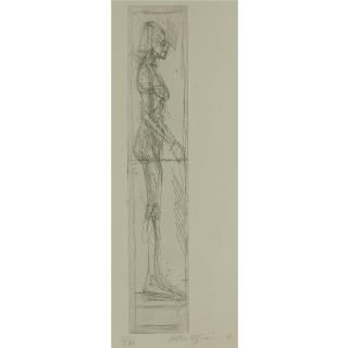 Alberto Giacometti - Nude In Profile (Lust 64)