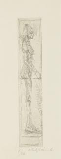 Alberto Giacometti - Nude In Profile (Nu De Profil) (Lust 64)