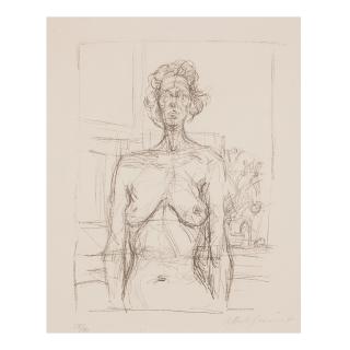 Alberto Giacometti - Nude with Flowers