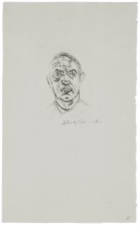 Alberto Giacometti - Orbandale [Iliazd] V, from Les Douze portraits du célèbre Orbandale