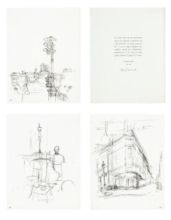 Alberto Giacometti - Paris sans fin, Tériade Éditeur, Paris, 1969