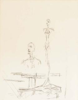Alberto Giacometti - Paroles peintes: \'Dans le Atelier\' (L. 187)