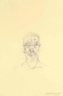 Alberto Giacometti - Portrait de Louis Chavignier