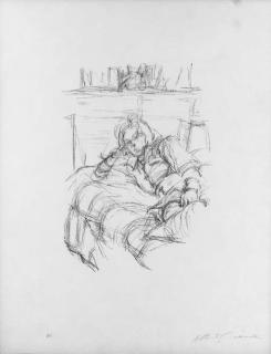 Alberto Giacometti - Reclining Woman (L. 34)