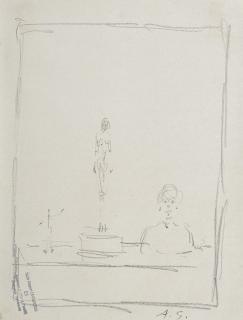 Alberto Giacometti - Sculptures dans l\'atelier