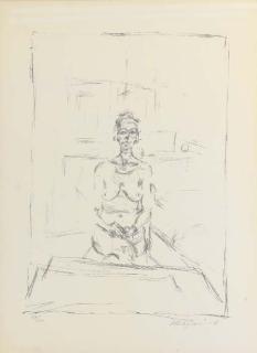 Alberto Giacometti - Seated Nude (L. 53)