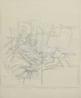 Alberto Giacometti - Stravinsky À Son Bureau