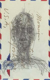 Alberto Giacometti - Tête De Face