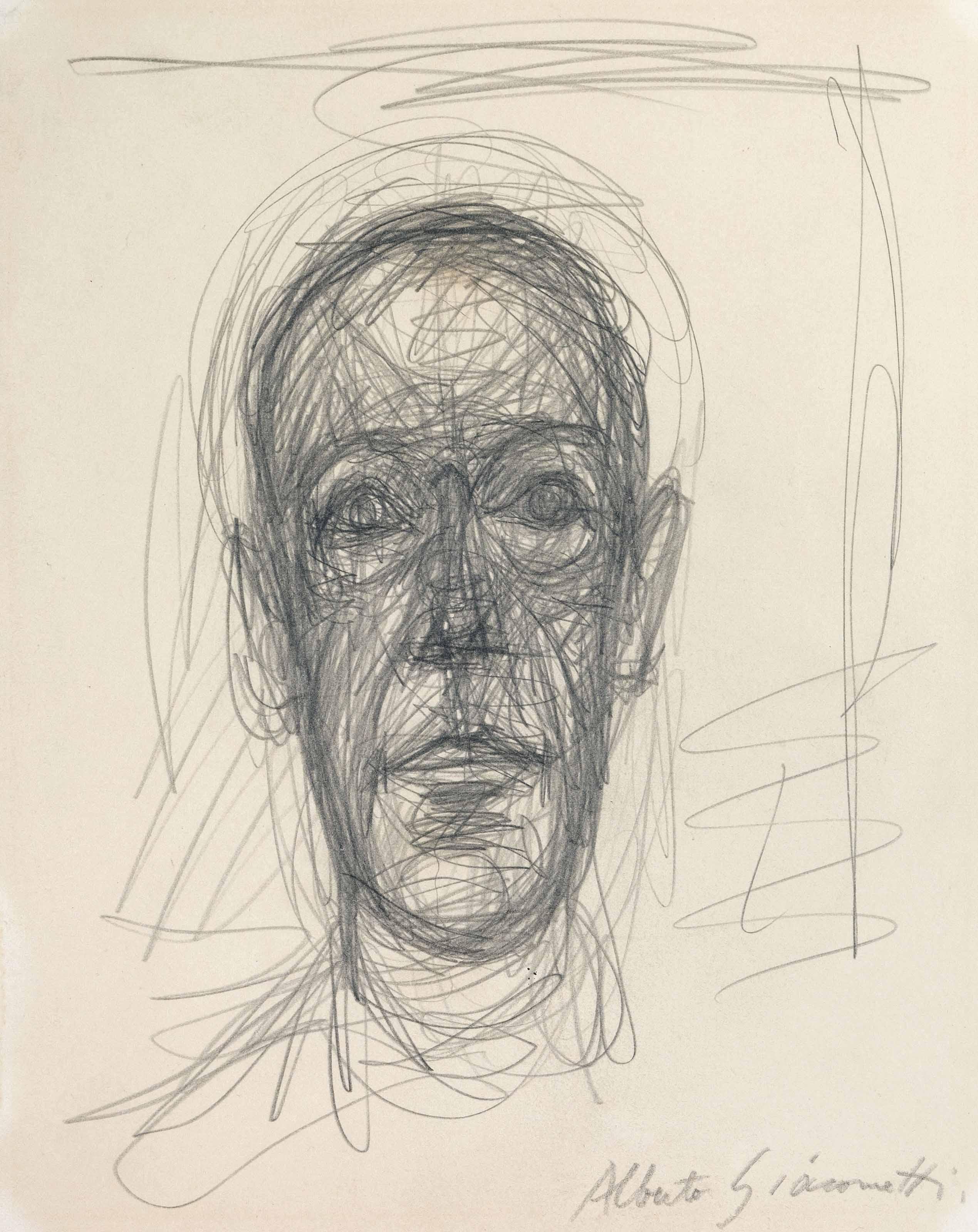 Alberto Giacometti - Tête d’homme (Diego)