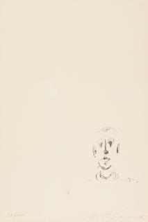 Alberto Giacometti - Tête d’homme.