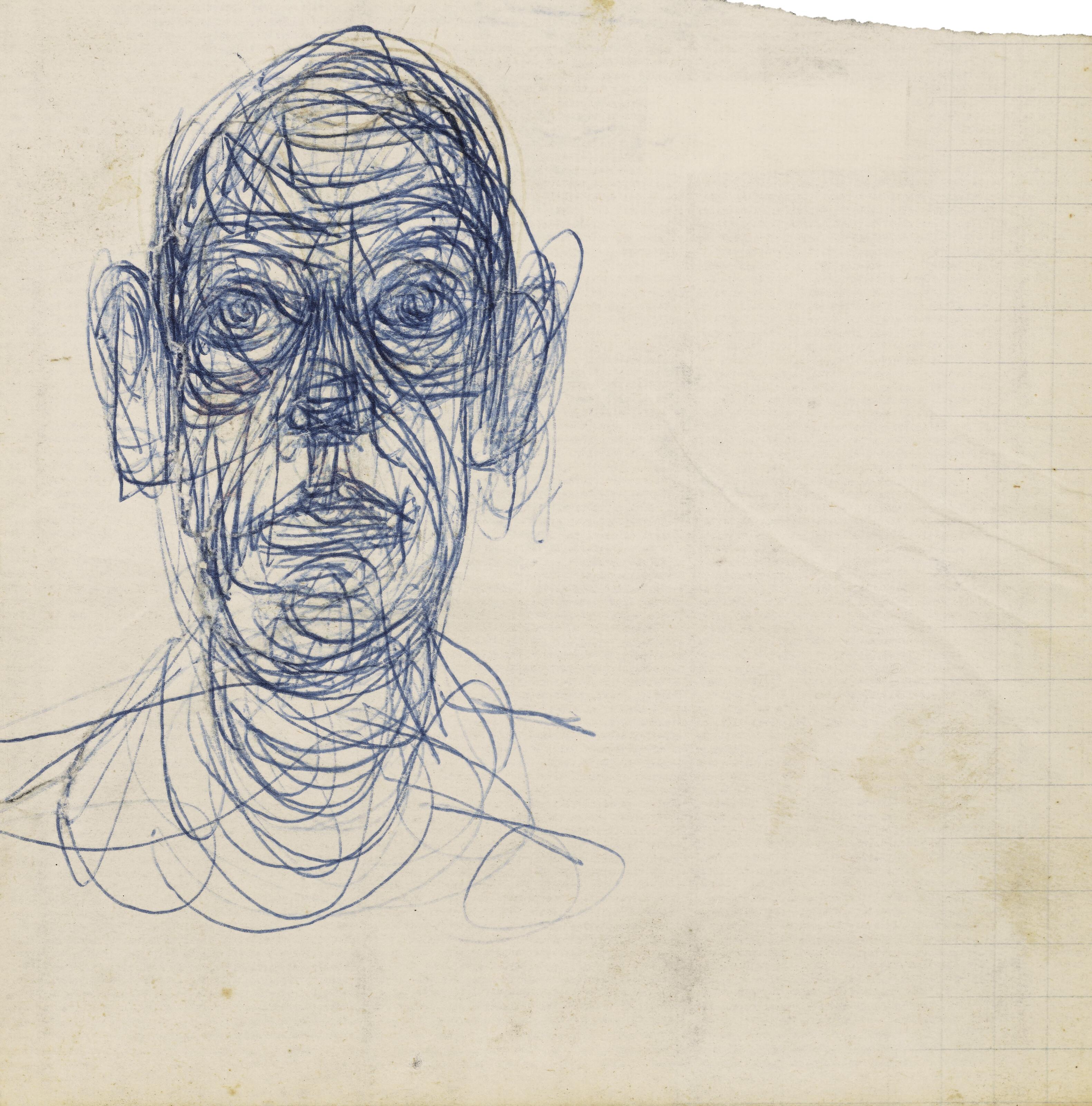 Alberto Giacometti - Tête d\'homme