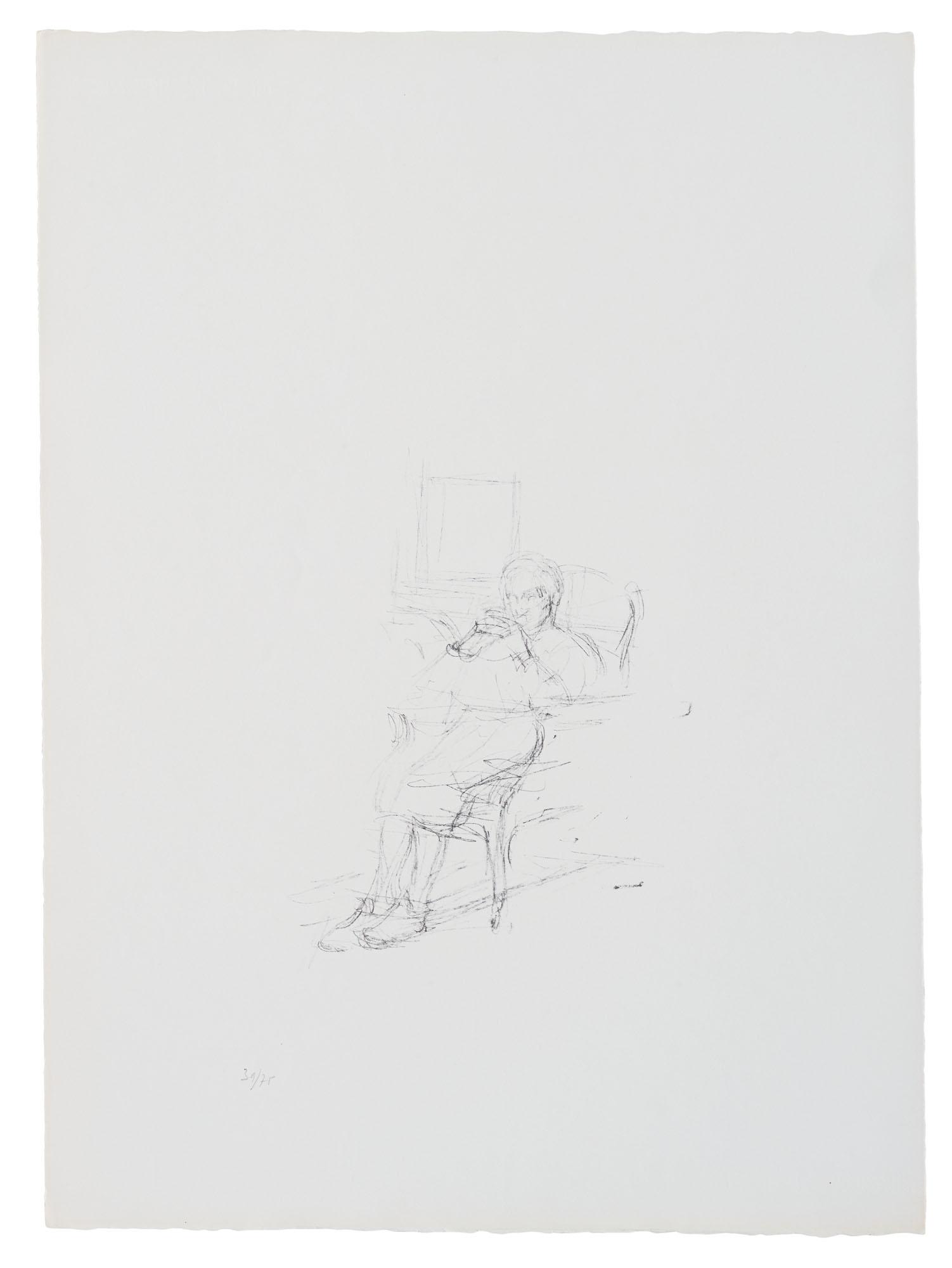 Alberto Giacometti - The artist\'s mother seated II (Mère de l\'artist assise II)