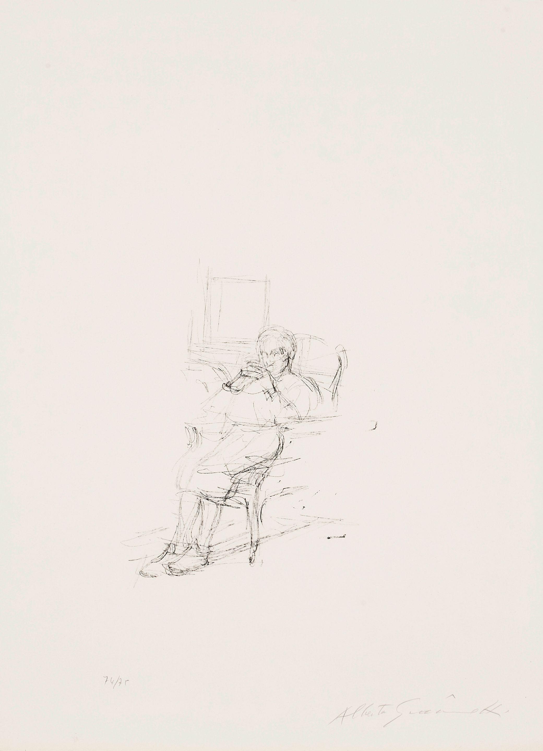 Alberto Giacometti - The Artist\'s Mother Seated II