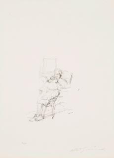 Alberto Giacometti - The Artist\'s Mother Seated II