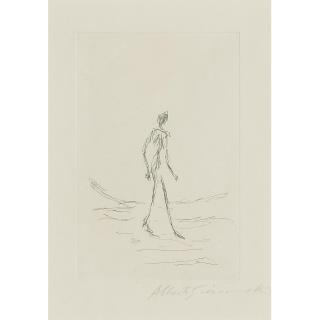 Alberto Giacometti - Untitled, From Bibliographie Des Ouevres De René Char De 1928 À 1963 (L.176)