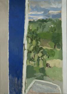 Alberto Gianquinto - Paesaggio a Jesolo dopo il temporale