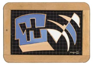 Alberto Magnelli - Ardoise no. 74