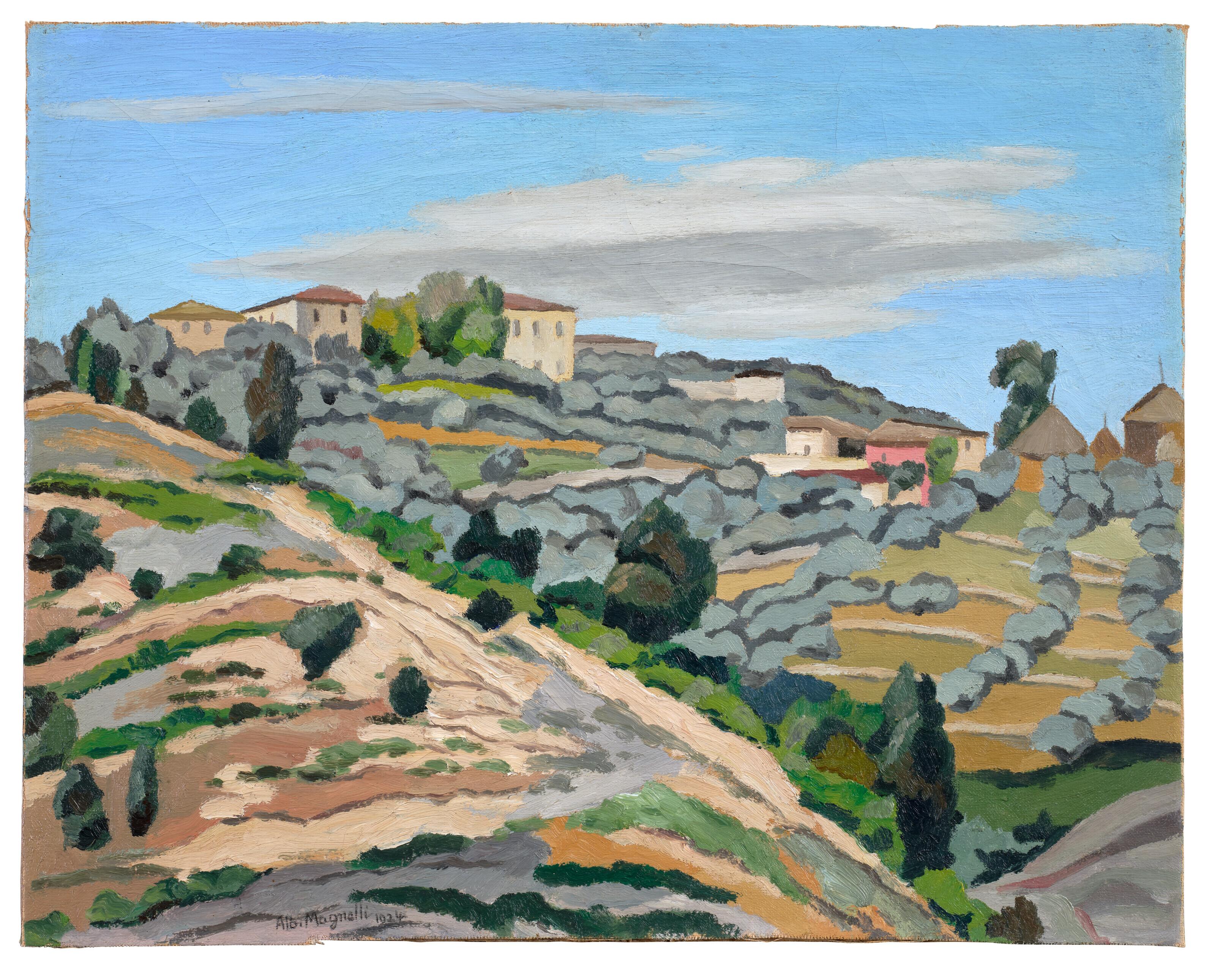 Alberto Magnelli - Colline a Rosia N°2