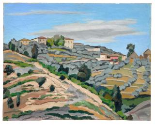Alberto Magnelli - Colline a Rosia N°2