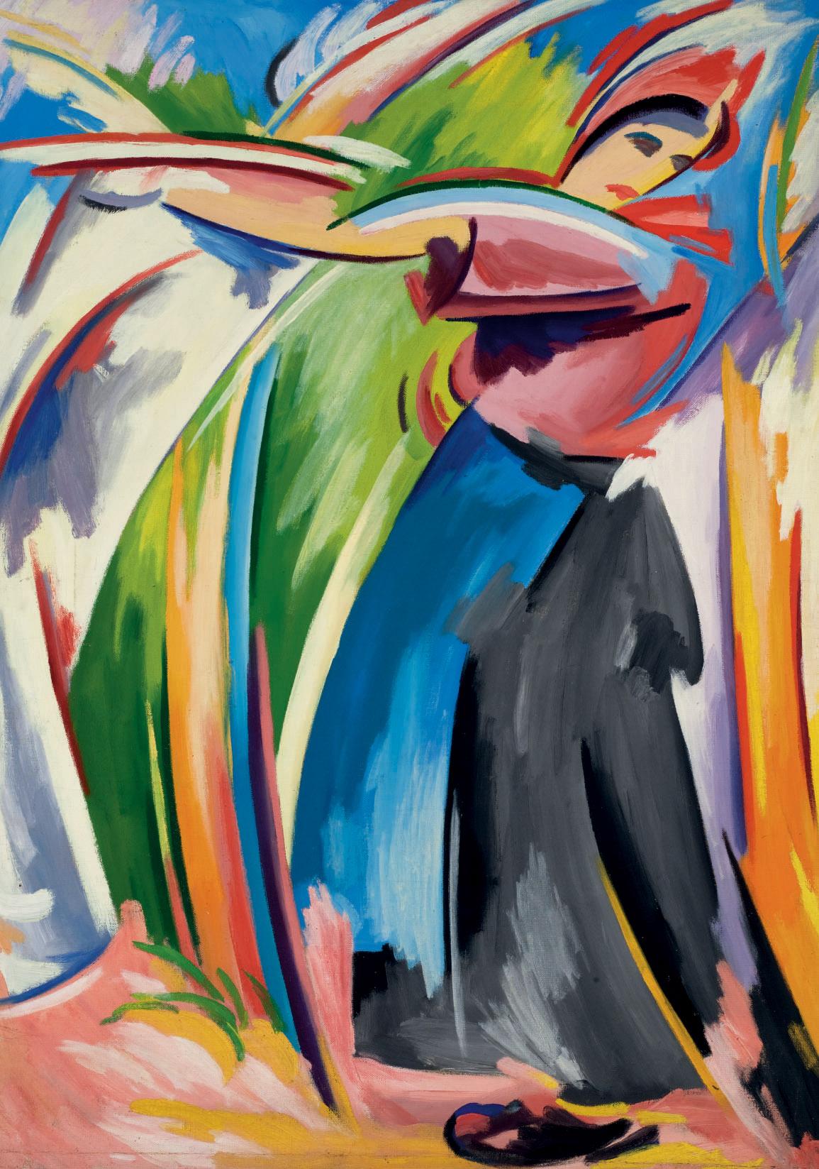 Alberto Magnelli - Explosion lyrique no. C