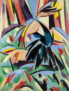 Alberto Magnelli - Explosions lyriques no. XV