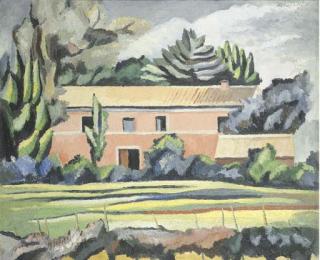 Alberto Magnelli - La casa rossa