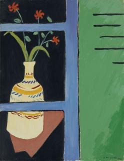 Alberto Magnelli - La persiana verde (The Green Shutter)