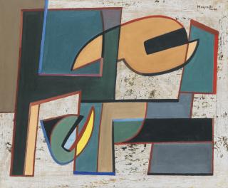 Alberto Magnelli - Points D\'Hostilité No. 2 A