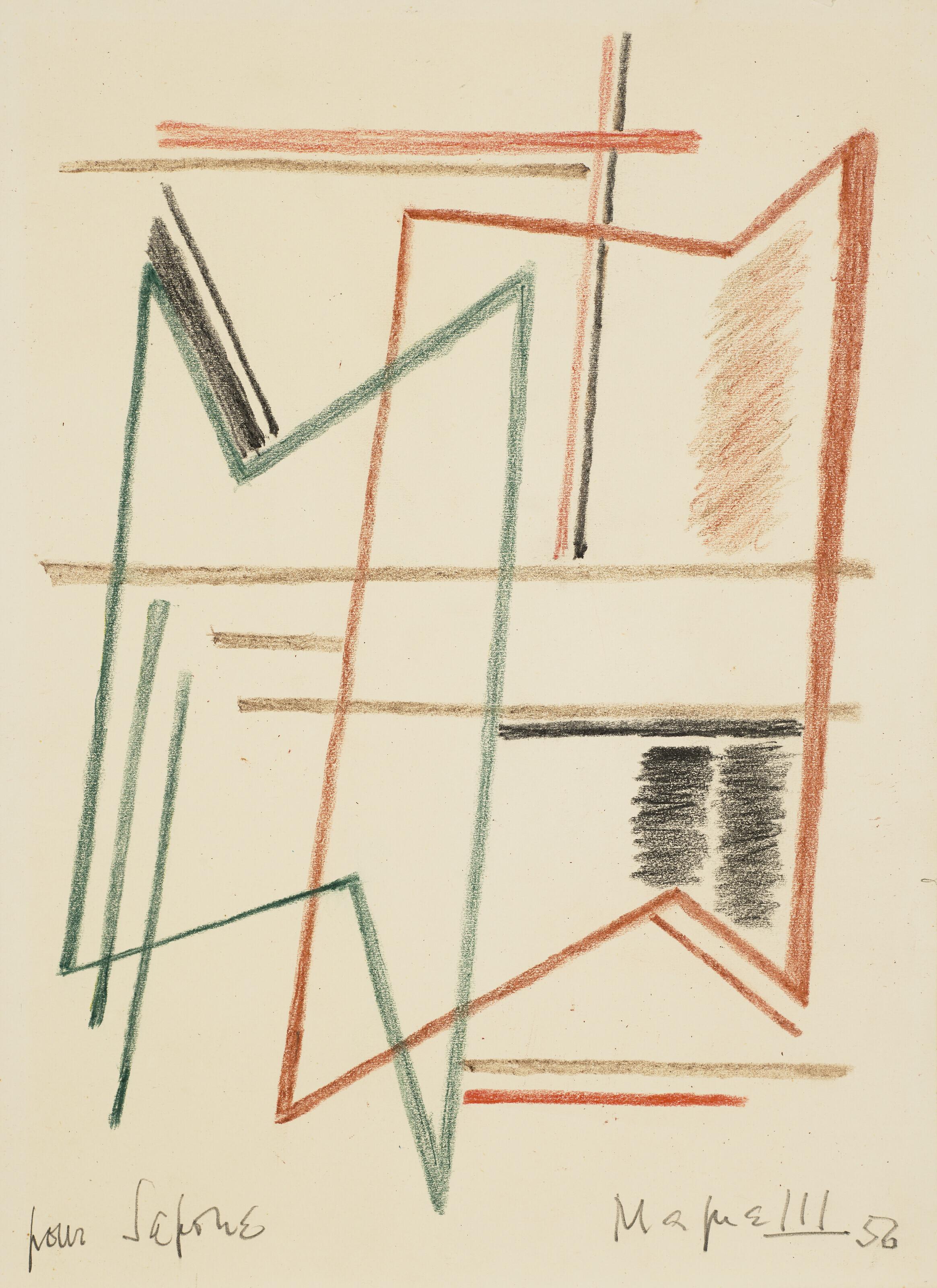 Alberto Magnelli - Sans titre