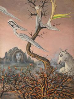 Alberto Martini - Fiori di fuoco nella vallata barocca