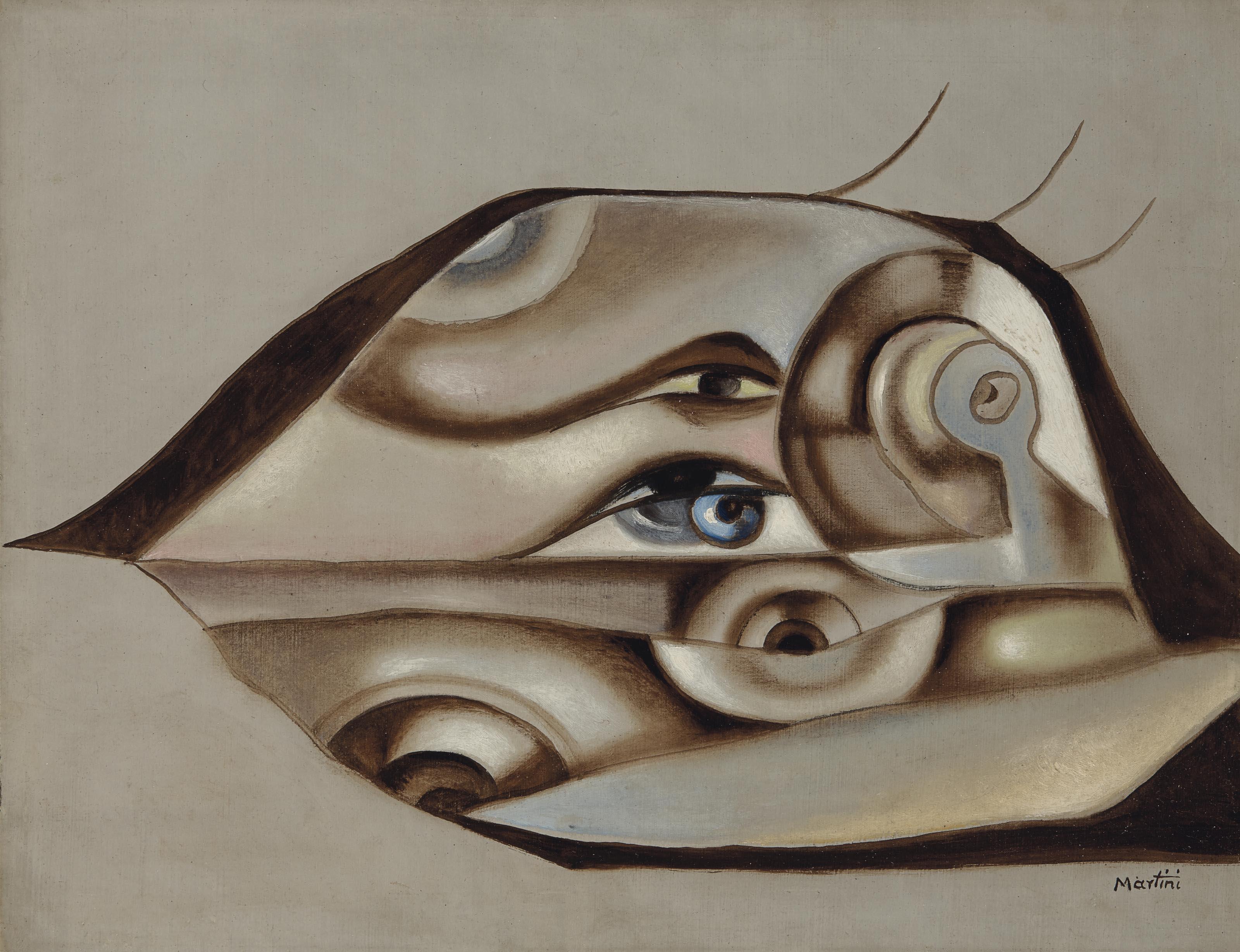 Alberto Martini - Movimento dello sguardo orbita