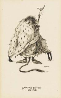 Alberto Martini - Quatre bêtes en une