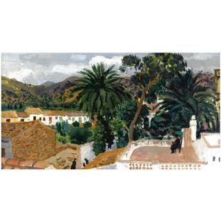 Alberto Morrocco, R.S.A., R.S.W. - View Of Rosas, Spain