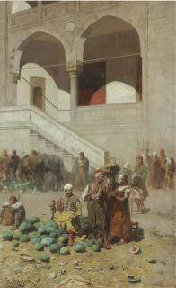 Alberto Pasini - A Syrian Market