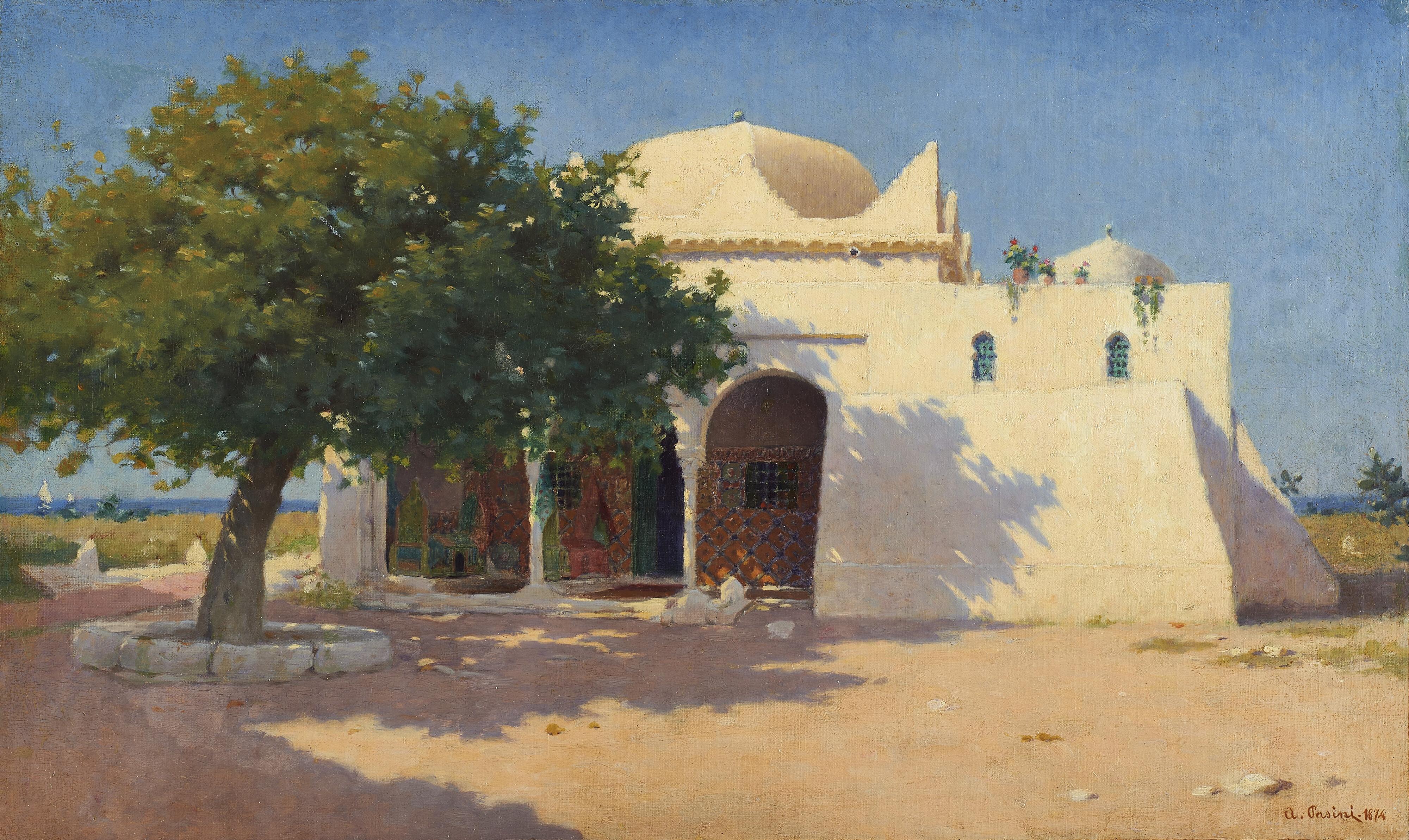 Alberto Pasini - Casa presso Brussa