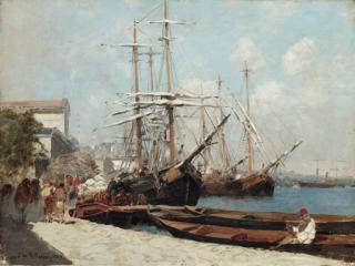 Alberto Pasini - Il Corno d\'Oro - Riva del Porto