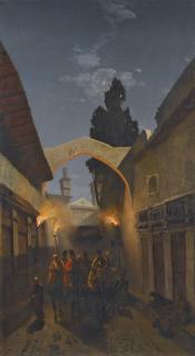Alberto Pasini - Italian nocturnal Cavalcade, Tehran