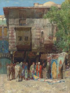 Alberto Pasini - The Carpet Seller