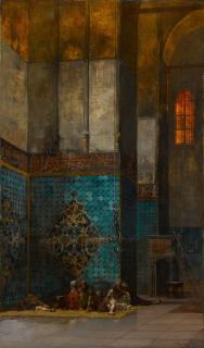 Alberto Pasini - The Yesil Mosque in Bursa