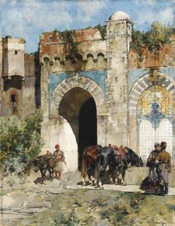 Alberto Pasini - Watering The Horses