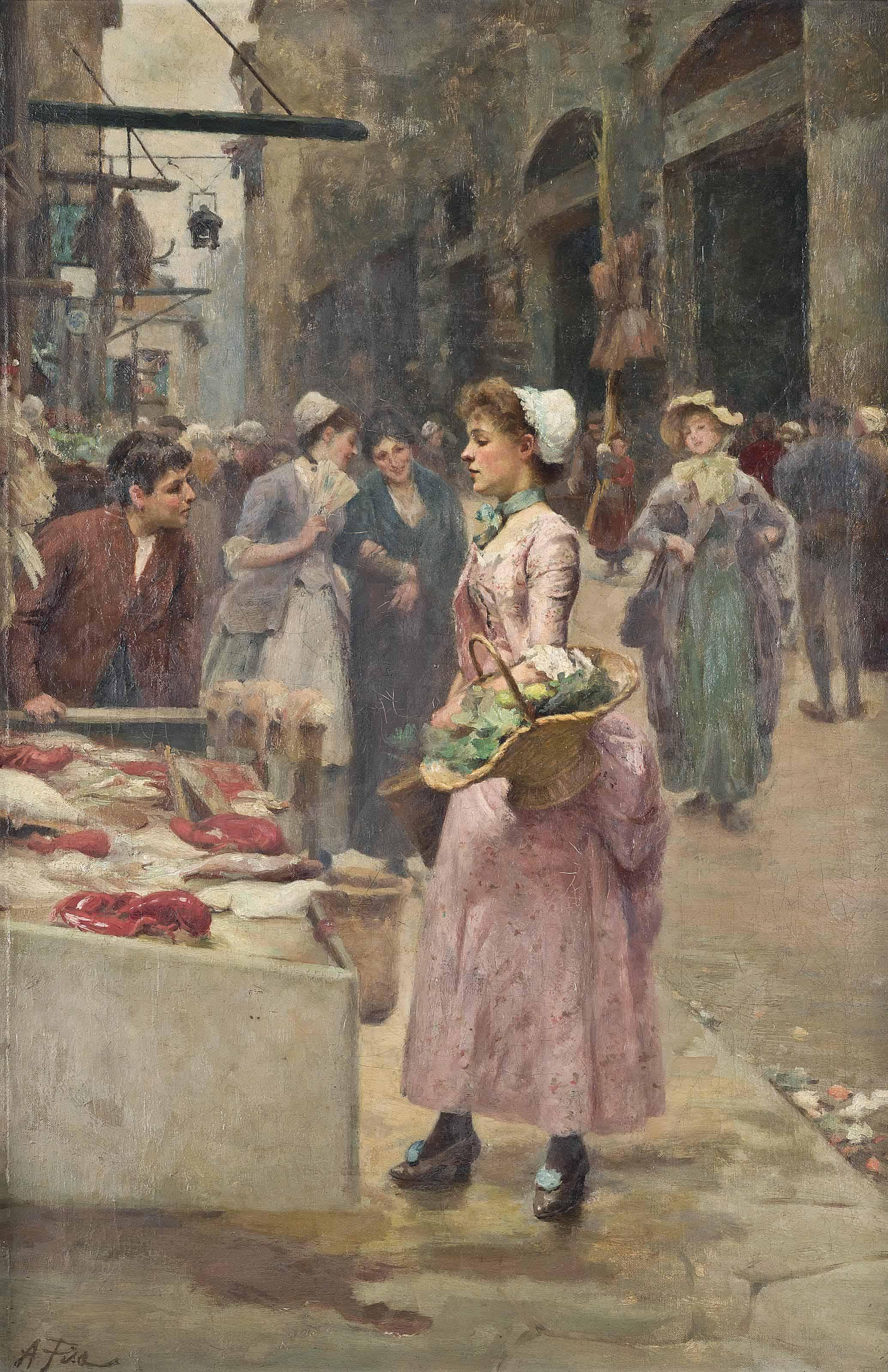 Alberto Pisa - The Fish Stall