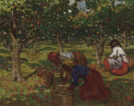 Alberto Pla y Rubió - The Orange Harvest